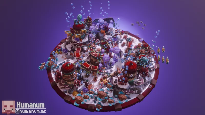 Minecraft Christmas sea hub Minecraft Map