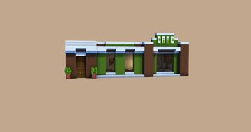 Coffee Shop - Simple with Interior (Free Download) Minecraft Map & Project