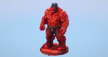 red hulk small Minecraft Map & Project