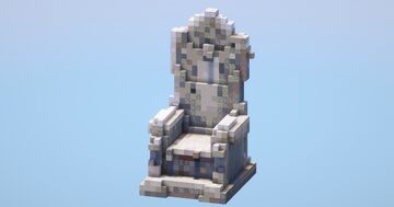 stone throne small Minecraft Map & Project