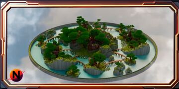 Floral Bedwars Lobby 810x810 Minecraft Map & Project