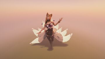 KDA Ahri Statue Minecraft Map & Project