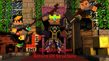 Capital De-Azure 1.12.2 Big City Map Minecraft Map & Project