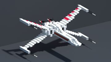 Star Wars X-Wing Minecraft Map & Project
