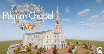 Pilgrim Chapel (Dallas Baptist University) - Thanksgiving 2025 Minecraft Map & Project