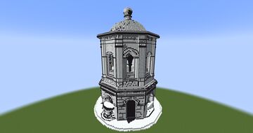 Cartoon Gazebo Tower Minecraft Map & Project