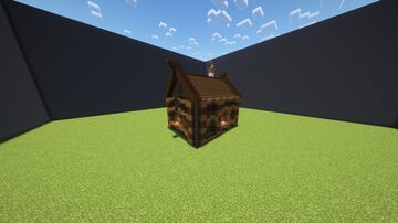 The "Fabulous" hut / "Сказочная" изба Minecraft Map & Project