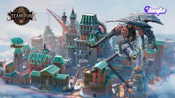 Spawn - Ultra SteamPunk 650x650 v1.16+ Minecraft Map & Project
