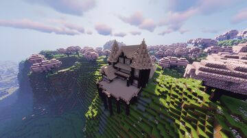 Cozy cherry House Minecraft Map & Project