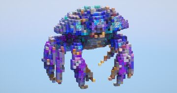 blue crab small Minecraft Map & Project