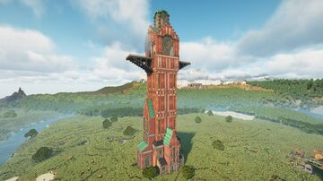 Airship Tower Minecraft Map & Project