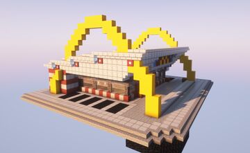 McDonald's 1955 Minecraft Map & Project