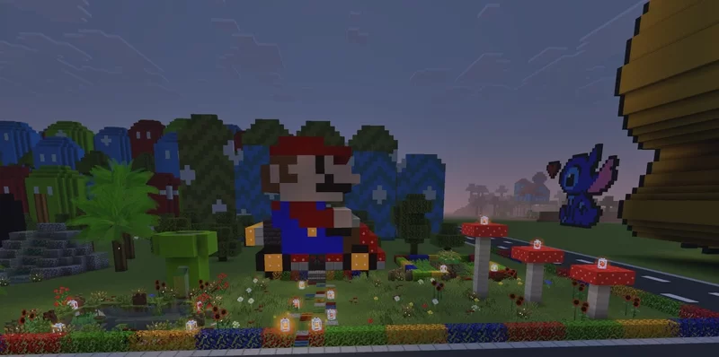 Mario Mario Kart Base Minecraft - 18978043 Bede Fd A Eccf L.webp