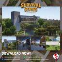 Survival Skybridge House #11 (Achievements On) Minecraft Map & Project