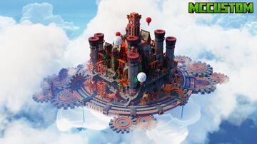 Steampunk Industrial Lobby | 320x320 Minecraft Map & Project