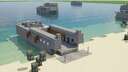 D-Day Higgins Boat Landing Craft LCVP Minecraft Map & Project