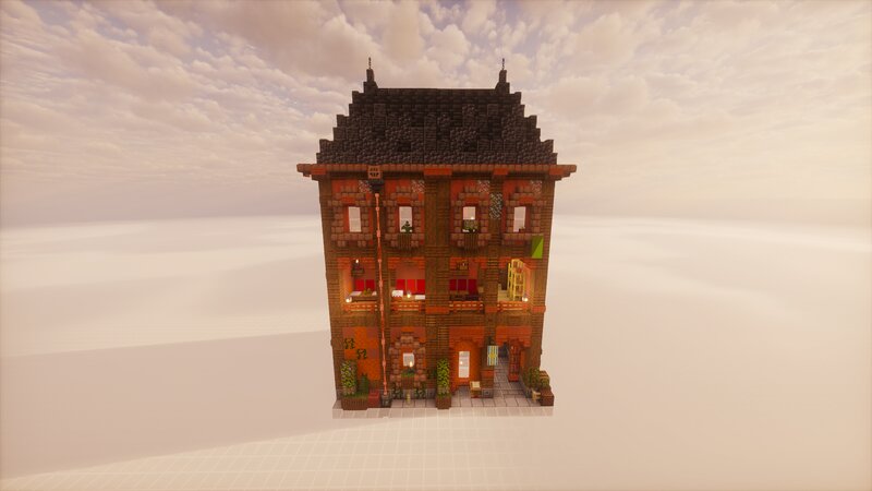 Restaurant fully decorated