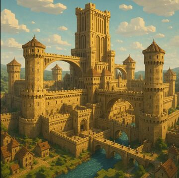 Project Ranger Apprentice, Castle Araluen Minecraft Map & Project
