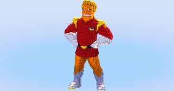 Zap Brannigan From Futurama Minecraft Map & Project