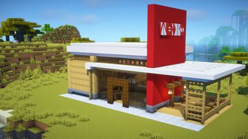 Wendy's Restaurant, City Build Minecraft Map & Project