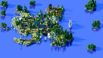 Medieval Island lobby | 250x250 | Download Minecraft Map & Project