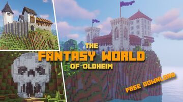 The Fantasy World of Oldheim | 1.21.5 + Adventure world Minecraft Map & Project