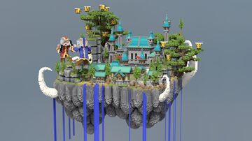 [For Sale] Minecraft Medieval Skyblock Minecraft Map & Project