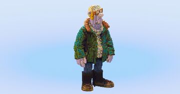 Farmer From Shaun the Sheep Minecraft Map & Project