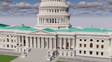 US Capitol Minecraft Map & Project