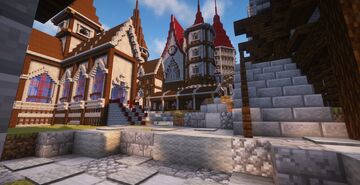 Bridleigh, a Medieval Empire Minecraft Map & Project