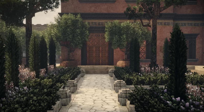 Formal Roman Garden Design