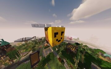 Satisfied bee Minecraft Map & Project