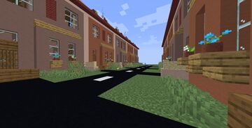 19th Century English Terrace Houses Minecraft Map & Project
