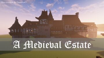 A medieval Estate (remake) Minecraft Map & Project