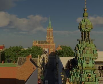 City of Düsseldorf (WIP) Minecraft Map & Project