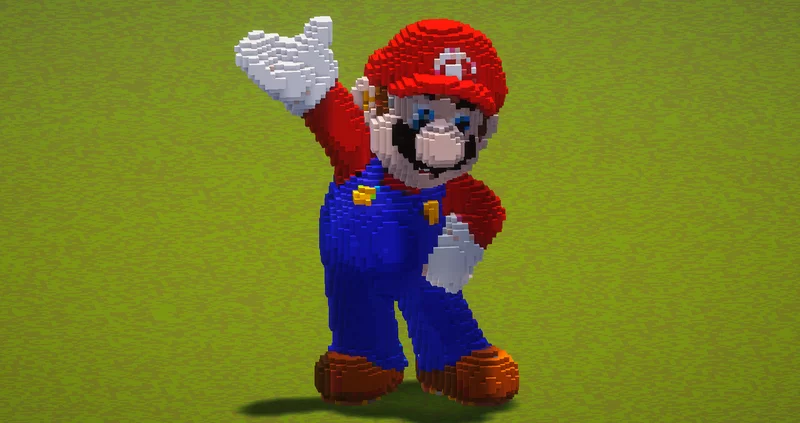 Mario Map Addon Minecraft Super Mario Minecraft Map