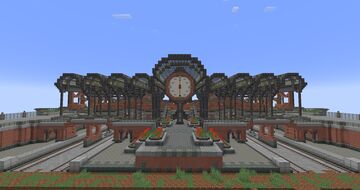 Trainstation with create mod 1.21.1-neoforge Minecraft Map & Project