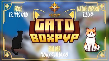 🐈 Cat BoxPvP Map | 300x300 | Build by YoungWhano | Mega Mazes Minecraft Map & Project