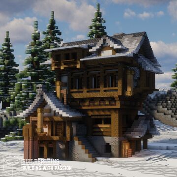 Snowdrift cottage Minecraft Map & Project