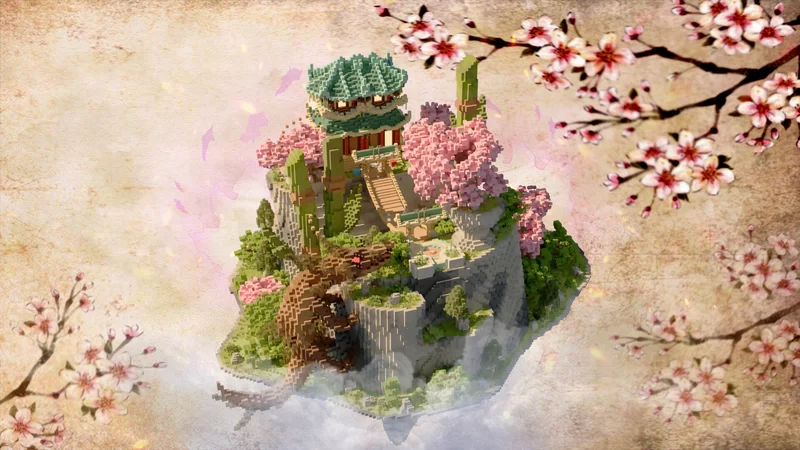 Spring Lobby Map Designs Mini Spring Lobby ~ v1.12.2 Minecraft Map