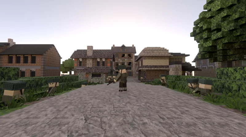 Western Front 44 Java (WW2 MAP JAVA) Minecraft Map