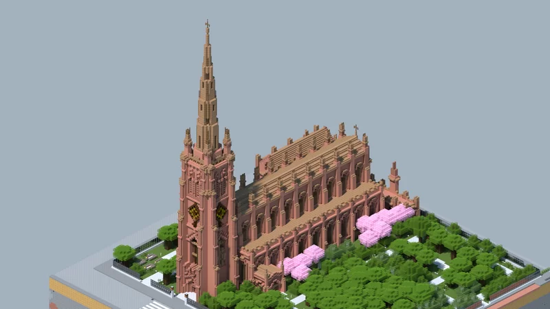 [1.20.1] Trinity Church (New York City) Minecraft Map