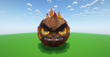 Minecraft Fireball Statue ( FREE ) Minecraft Map & Project