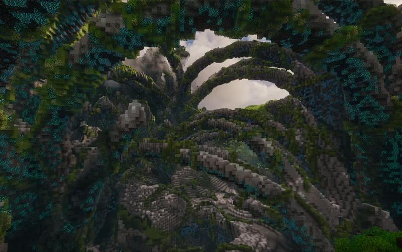 Pandora Reforged - Caves and Cliffs update v2 Minecraft Map