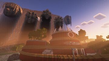 NARUTO ULTIMATE ▋GAKUENTEAM Minecraft Map & Project