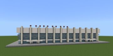 Аэровокзал Алматы Minecraft Map & Project