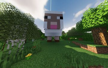Miniature sheep Minecraft Map & Project