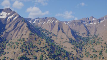 1:9 Scale Eastern Sierra - Conquest Reforged Minecraft Map & Project