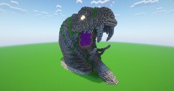 Minecraft Serpent Nether Portal Statue Minecraft Map & Project