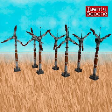 Package "Wind generators" / Minecraft Map Minecraft Map & Project